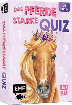 Kartenspiel: Das pferdestarke Quiz von den beliebten Social-Media-Stars Lia und Lea – # ponylife von Beckmann,  Lia, Schirdewahn,  Lea