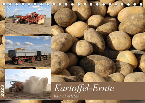 Kartoffel-Ernte – hautnah erleben (Tischkalender 2023 DIN A5 quer) von SchnelleWelten