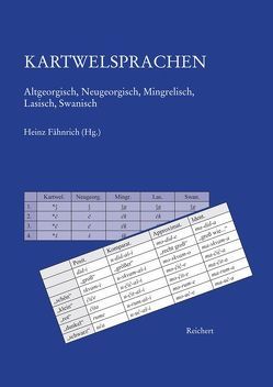 Kartwelsprachen von Fähnrich,  Heinz