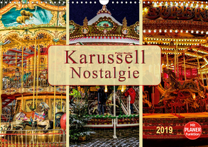 Karussell – Nostalgie (Wandkalender 2019 DIN A3 quer) von Roder,  Peter