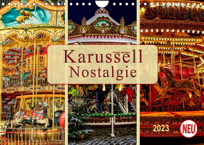 Karussell – Nostalgie (Wandkalender 2023 DIN A4 quer) von Roder,  Peter