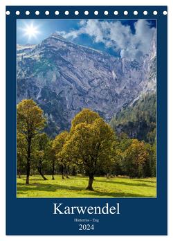 Karwendel – Hinterriss-Eng (Tischkalender 2024 DIN A5 hoch), CALVENDO Monatskalender von Eisele,  Horst
