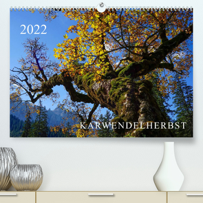 Karwendelherbst (Premium, hochwertiger DIN A2 Wandkalender 2022, Kunstdruck in Hochglanz) von Maier,  Norbert