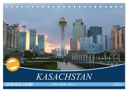 Kasachstan – Eine Bilder-Reise (Tischkalender 2024 DIN A5 quer), CALVENDO Monatskalender von Heinrich,  Sebastian