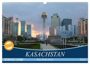 Kasachstan – Eine Bilder-Reise (Wandkalender 2024 DIN A3 quer), CALVENDO Monatskalender von Heinrich,  Sebastian