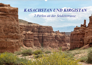 Kasachstan und Kirgistan (Wandkalender 2023 DIN A2 quer) von Junio,  Michele