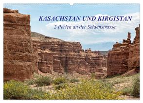 Kasachstan und Kirgistan (Wandkalender 2024 DIN A2 quer), CALVENDO Monatskalender von Junio,  Michele