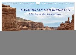 Kasachstan und Kirgistan (Wandkalender 2024 DIN A4 quer), CALVENDO Monatskalender von Junio,  Michele