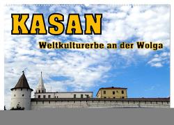 Kasan- Weltkulturerbe an der Wolga (Wandkalender 2024 DIN A2 quer), CALVENDO Monatskalender von von Loewis of Menar,  Henning