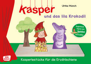 Kasper und das lila Krokodil. von Goossens,  Anja, Münch,  Ulrike