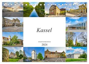 Kassel Stadtansichten (Tischkalender 2024 DIN A5 quer), CALVENDO Monatskalender von Meutzner,  Dirk