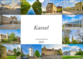 Kassel Stadtansichten (Wandkalender 2021 DIN A4 quer) von Meutzner,  Dirk