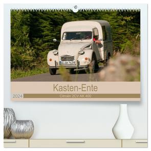 Kasten – Ente Citroën 2 CV AK 400 (hochwertiger Premium Wandkalender 2024 DIN A2 quer), Kunstdruck in Hochglanz von Bölts,  Meike