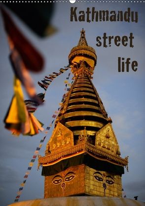 Kathmandu Street Life (Wandkalender 2018 DIN A2 hoch) von Hertrich,  Markus