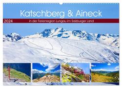 Katschberg & Aineck (Wandkalender 2024 DIN A2 quer), CALVENDO Monatskalender von Kramer,  Christa