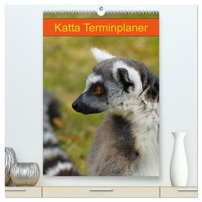 Katta Terminplaner (hochwertiger Premium Wandkalender 2024 DIN A2 hoch), Kunstdruck in Hochglanz von Kattobello,  Kattobello