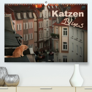 Katzen Blues (Premium, hochwertiger DIN A2 Wandkalender 2020, Kunstdruck in Hochglanz) von Gross,  Viktor