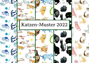 Katzen-Muster 2022 (Tischkalender 2022 DIN A5 quer) von Vartiainen,  Katja