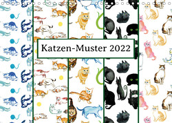 Katzen-Muster 2022 (Wandkalender 2022 DIN A4 quer) von Vartiainen,  Katja