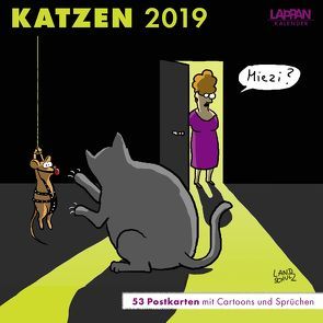 Katzen – Postkartenkalender 2019 von Diverse