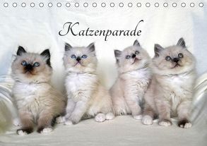 Katzenparade (Tischkalender 2019 DIN A5 quer) von Chrystal,  Jennifer