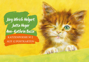 Katzenpoesie №2 auf 12 Postkarten von Busse,  Ann-Kathrin, Heger,  Jutta, Helgert,  Jörg Ulrich