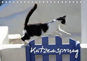 Katzensprung (Tischkalender 2018 DIN A5 quer) von Loos - www.shabbyflair.de,  Alexandra