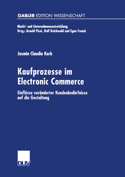Kaufprozesse im Electronic Commerce von Korb,  Jasmin