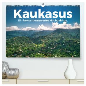 Kaukasus – Ein bewundernswertes Hochgebirge. (hochwertiger Premium Wandkalender 2024 DIN A2 quer), Kunstdruck in Hochglanz von Scott,  M.
