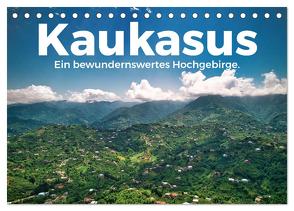 Kaukasus – Ein bewundernswertes Hochgebirge. (Tischkalender 2024 DIN A5 quer), CALVENDO Monatskalender von Scott,  M.