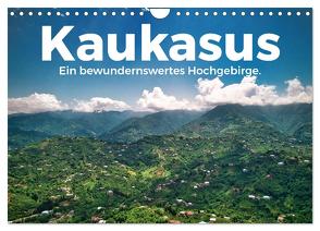 Kaukasus – Ein bewundernswertes Hochgebirge. (Wandkalender 2024 DIN A4 quer), CALVENDO Monatskalender von Scott,  M.