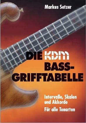 KDM Bass-Grifftabelle von Setzer,  Markus