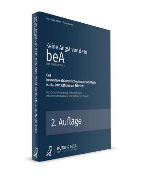 Keine Angst vor dem beA – Das Praktikerbuch von Warken,  Hans-Georg, Warken,  Tobias