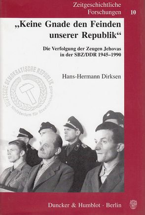 „Keine Gnade den Feinden unserer Republik“. von Dirksen,  Hans-Hermann
