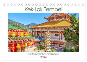 Kek-Lok Tempel mit farbenfrohen Eindrücken (Tischkalender 2024 DIN A5 quer), CALVENDO Monatskalender von Schwarze,  Nina