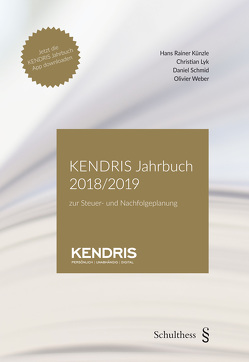 KENDRIS Jahrbuch 2018/ 2019 von Künzle,  Hans Rainer