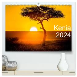Kenia 2024 (hochwertiger Premium Wandkalender 2024 DIN A2 quer), Kunstdruck in Hochglanz von med. Gerd-Uwe Neukamp,  Dr.