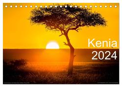 Kenia 2024 (Tischkalender 2024 DIN A5 quer), CALVENDO Monatskalender von med. Gerd-Uwe Neukamp,  Dr.