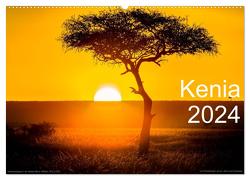 Kenia 2024 (Wandkalender 2024 DIN A2 quer), CALVENDO Monatskalender von med. Gerd-Uwe Neukamp,  Dr.