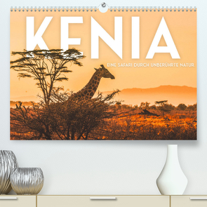 Kenia – Eine Safari durch unberührte Natur. (Premium, hochwertiger DIN A2 Wandkalender 2023, Kunstdruck in Hochglanz) von SF