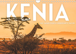 Kenia – Eine Safari durch unberührte Natur. (Wandkalender 2023 DIN A4 quer) von SF