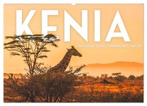 Kenia – Eine Safari durch unberührte Natur. (Wandkalender 2024 DIN A2 quer), CALVENDO Monatskalender von SF,  SF