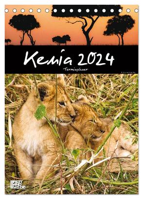 Kenia – Terminplaner (Tischkalender 2024 DIN A5 hoch), CALVENDO Monatskalender von Bieg,  Sabine