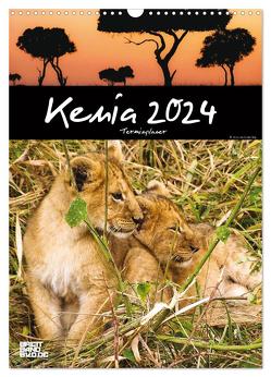 Kenia – Terminplaner (Wandkalender 2024 DIN A3 hoch), CALVENDO Monatskalender von Bieg,  Sabine