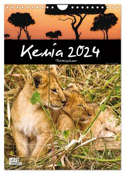 Kenia – Terminplaner (Wandkalender 2024 DIN A4 hoch), CALVENDO Monatskalender von Bieg,  Sabine