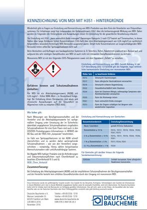 Kennzeichnung von MDI mit H351 – Hintergründe (Online-Datei)