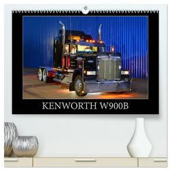 KENWORTH W900B (hochwertiger Premium Wandkalender 2024 DIN A2 quer), Kunstdruck in Hochglanz von Laue,  Ingo