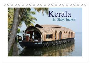 Kerala – Im Süden Indiens (Tischkalender 2024 DIN A5 quer), CALVENDO Monatskalender von Beuck,  AJ
