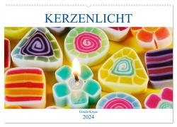 Kerzenlicht (Wandkalender 2024 DIN A2 quer), CALVENDO Monatskalender von Kruse,  Gisela