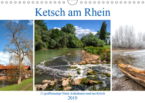 Ketsch am Rhein (Wandkalender 2019 DIN A4 quer) von Assfalg,  Thorsten